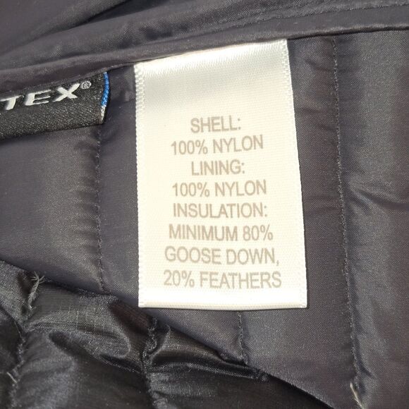 Alaskan Hardgear Duluth Aniak Outerwear Pertex Down Jacket Men's Sz Lg Black/Red - Picture 11 of 16